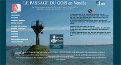 Desktop Screenshot of passagedugois.com